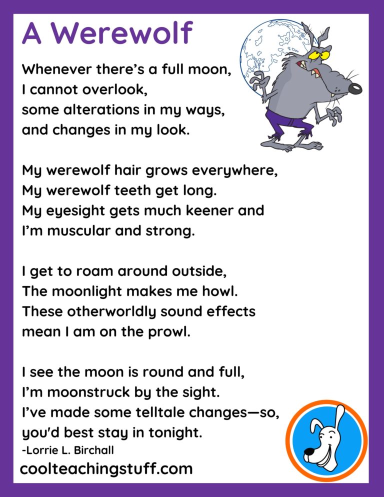 Halloween Poems for Teaching Compound Words – Cool Teaching Stuff